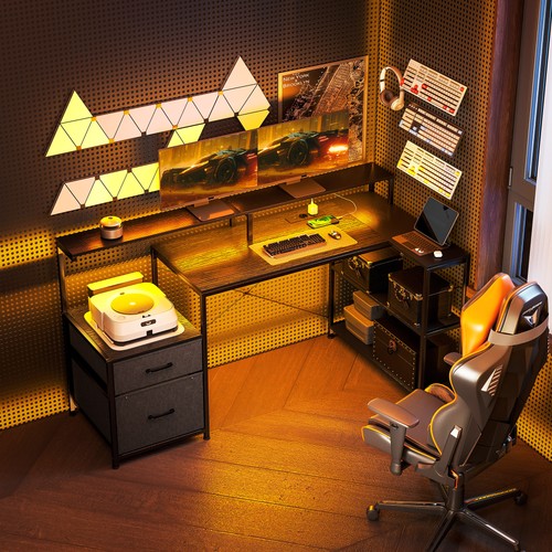 Homcom gaming tisch - gaming,